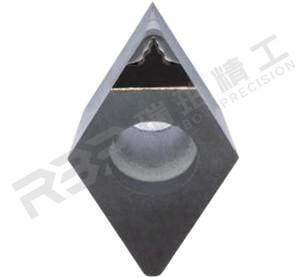 Chip Breaker Grooving on a PCD Turning Tool